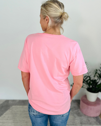 Herzlein® T-Shirt "Drei Herzen" in Coral