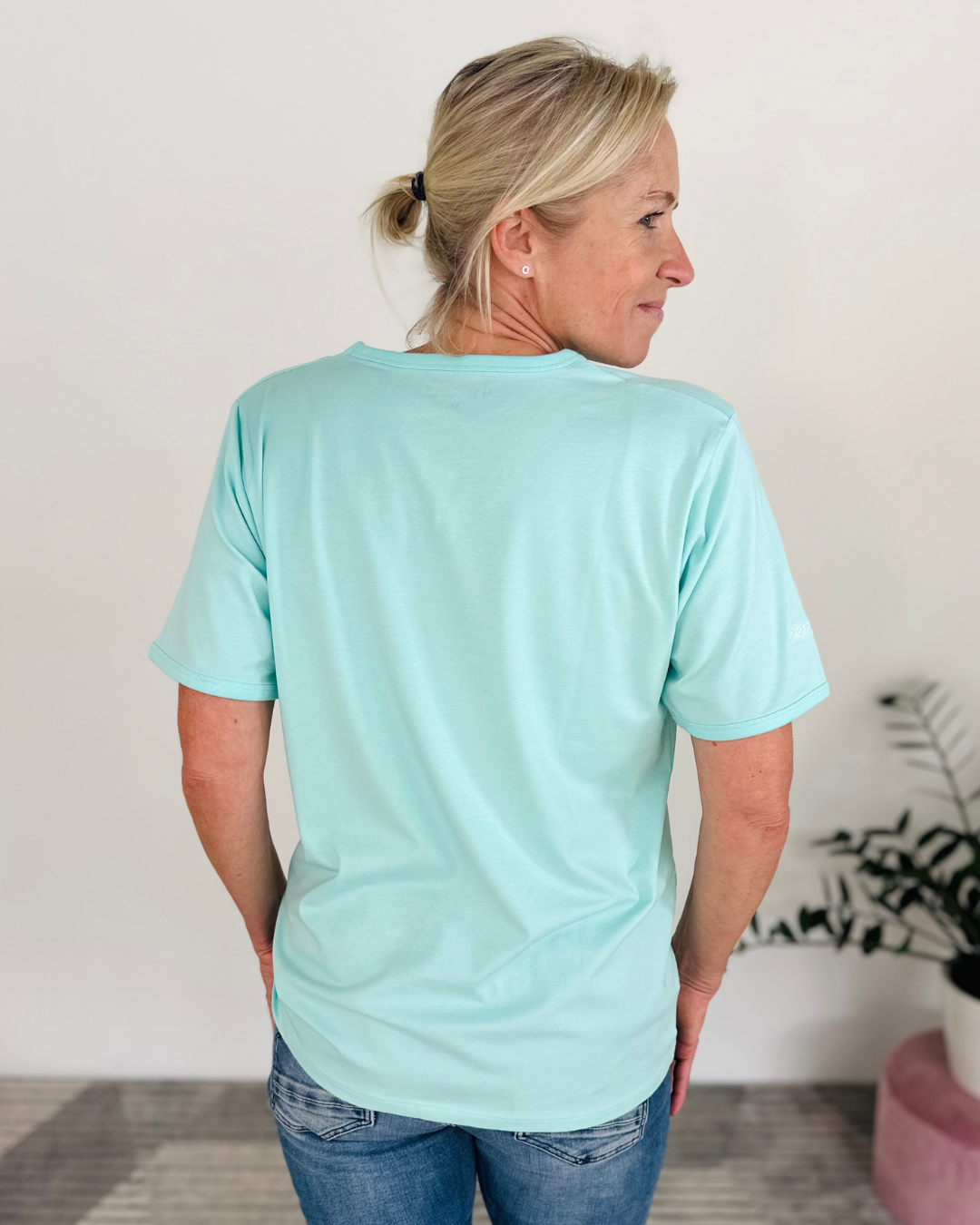 Herzlein® T-Shirt "Drei Herzen" in Mint