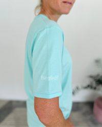 Herzlein® T-Shirt "Drei Herzen" in Mint