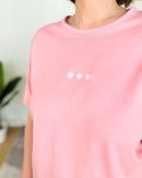 Herzlein® T-Shirt "3 Herzchen" in Rosa