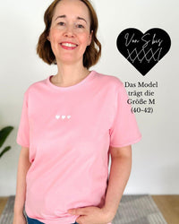Herzlein® T-Shirt "3 Herzchen" in Rosa