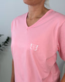 Herzlein® T-Shirt "Butterfly" in Coral