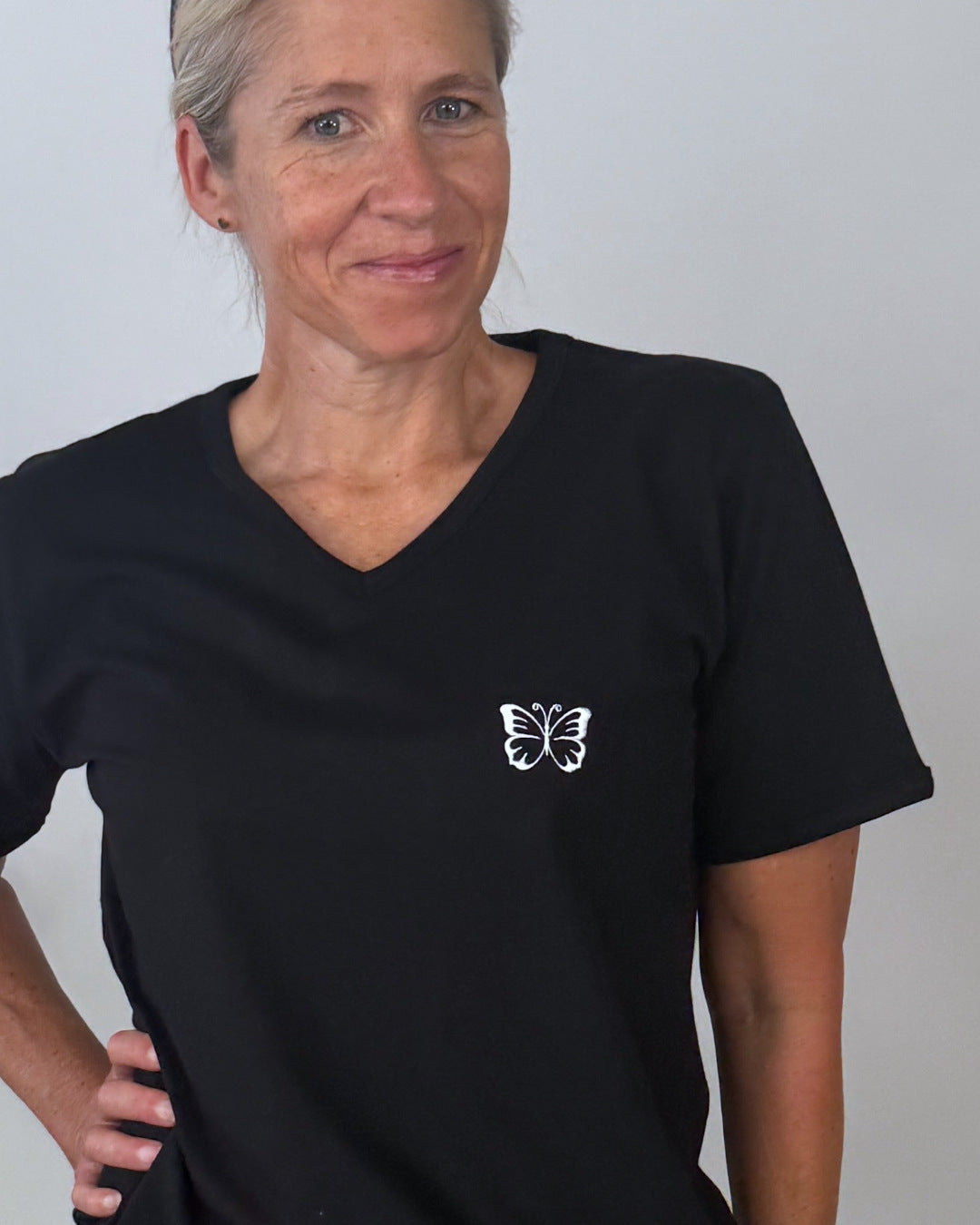 Herzlein® T-Shirt "Butterfly" in Schwarz