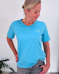 Herzlein® T-Shirt "Butterfly" in Himmelblau