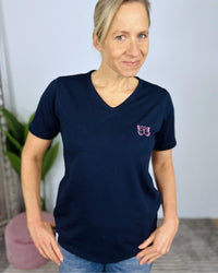 Herzlein® T-Shirt "Butterfly" in Navy