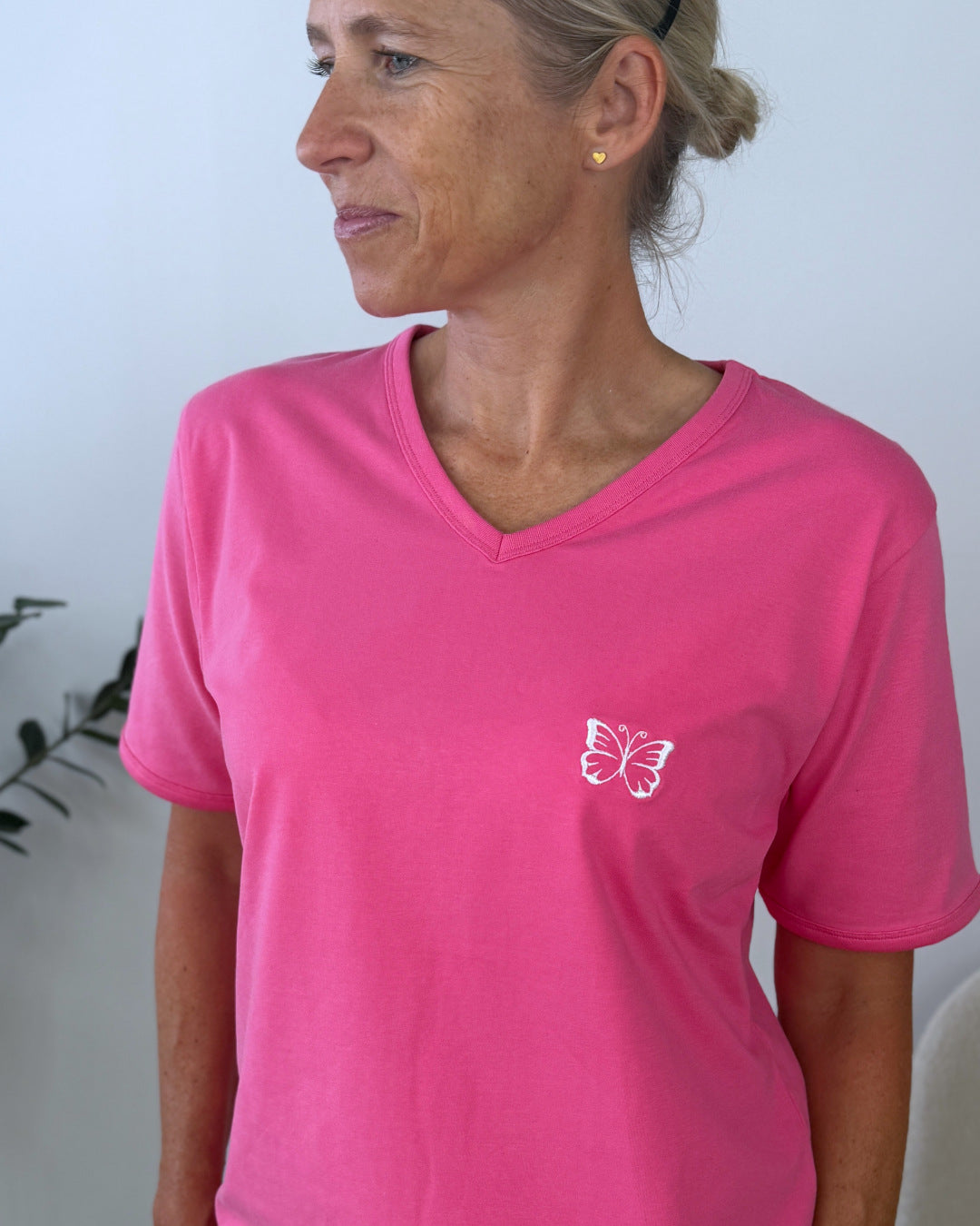 Herzlein® T-Shirt "Butterfly" in Pink