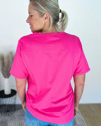 Herzlein® T-Shirt Drei Herzen in Pink
