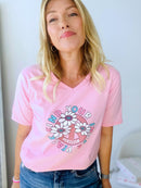 Herzlein® T-Shirt "Find Your Inner Peace" in Rosa