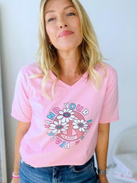 Herzlein® T-Shirt "Find Your Inner Peace" in Rosa