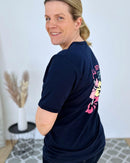 Herzlein® T-Shirt "Happy Life" in Navy