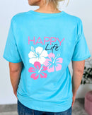 Herzlein_T-Shirt_Happy_Life_in_Turkis