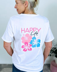 Herzlein_T-Shirt_Happy_Life_in_Weiss