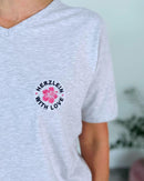 Herzlein_T-Shirt_Happy_Life_in_meliertem_Grau