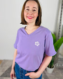 Herzlein_T-Shirt_Hibiskus_in_Lavendel