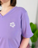 Herzlein_T-Shirt_Hibiskus_in_Lavendel