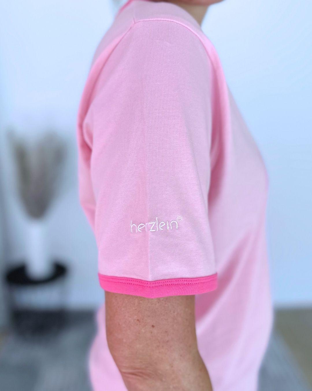 Herzlein® T-Shirt "Rainbow" in Rosa