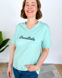 Herzlein® T-Shirt "Strandliebe" in Mint