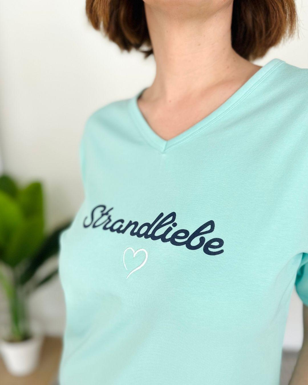 Herzlein® T-Shirt "Strandliebe" in Mint