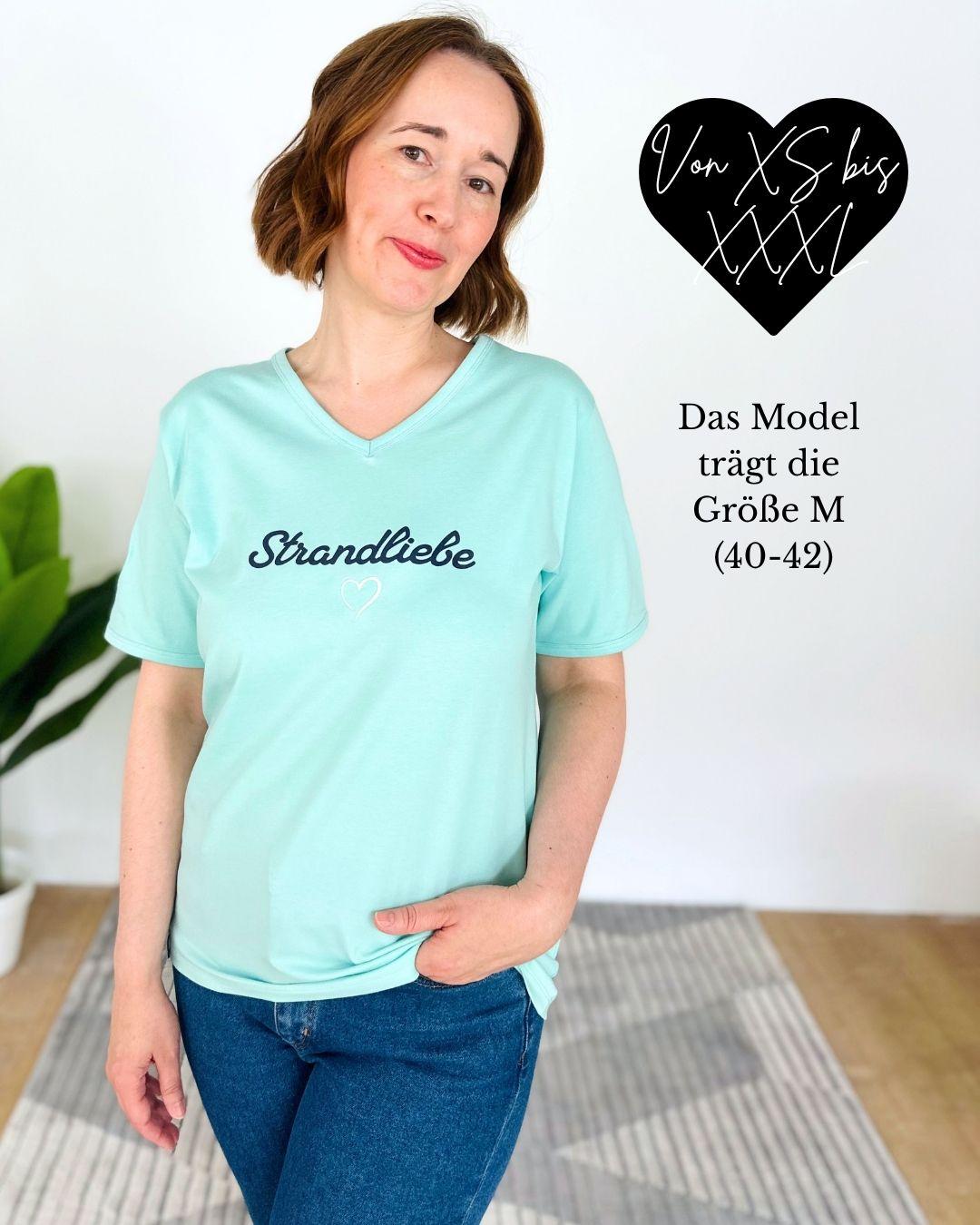Herzlein® T-Shirt "Strandliebe" in Mint