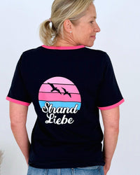 Herzlein® T-Shirt "Strandliebe" in Navy