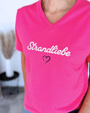 Herzlein® T-Shirt "Strandliebe" in Pink