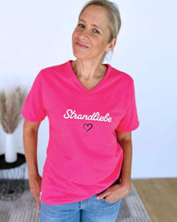 Herzlein® T-Shirt "Strandliebe" in Pink