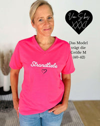 Herzlein® T-Shirt "Strandliebe" in Pink