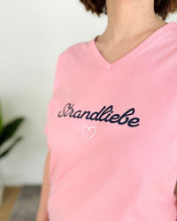 Herzlein® T-Shirt "Strandliebe" in Soft Pink