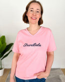Herzlein® T-Shirt "Strandliebe" in Soft Pink