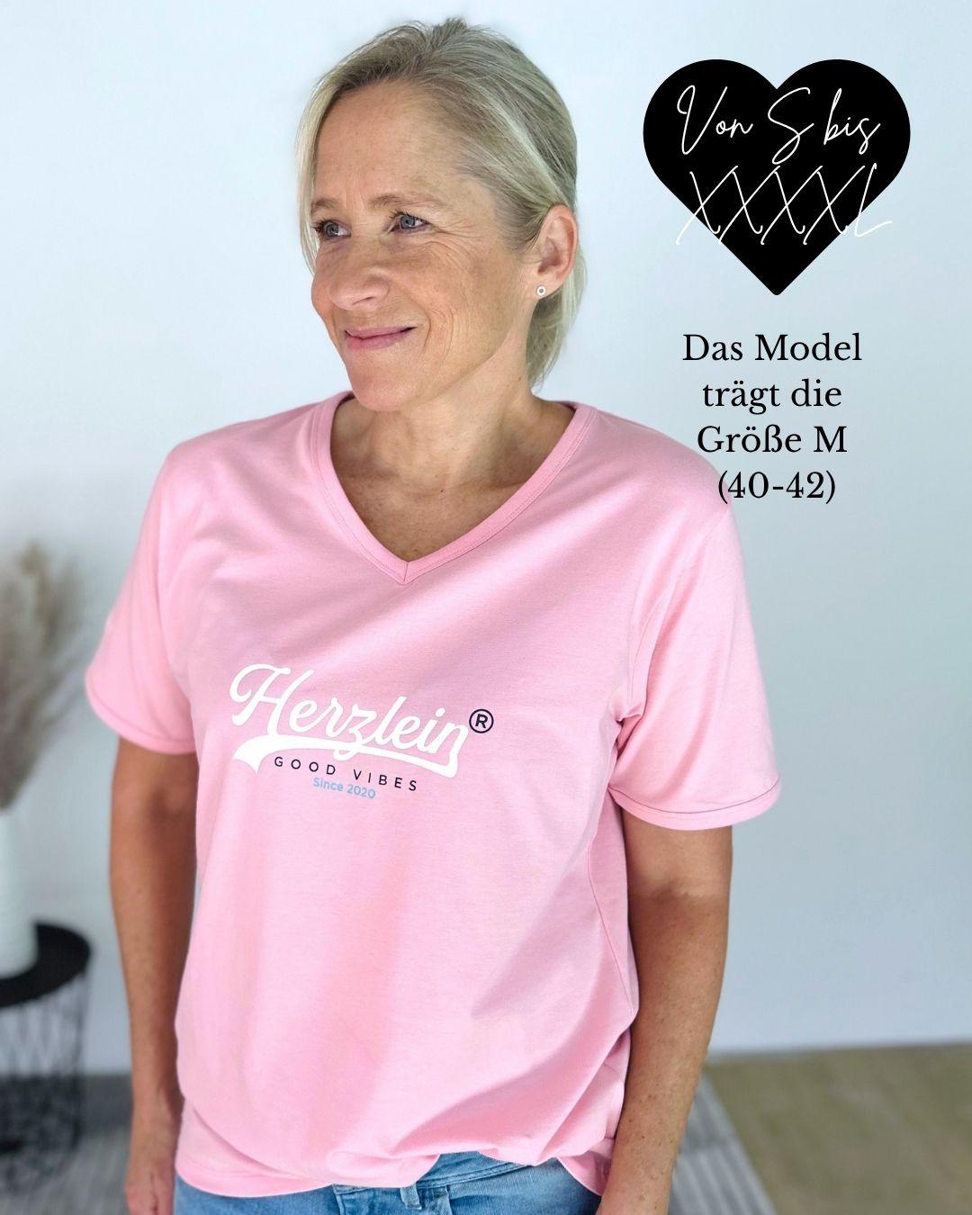 Herzlein® T-Shirt "Vintage" in Rosa