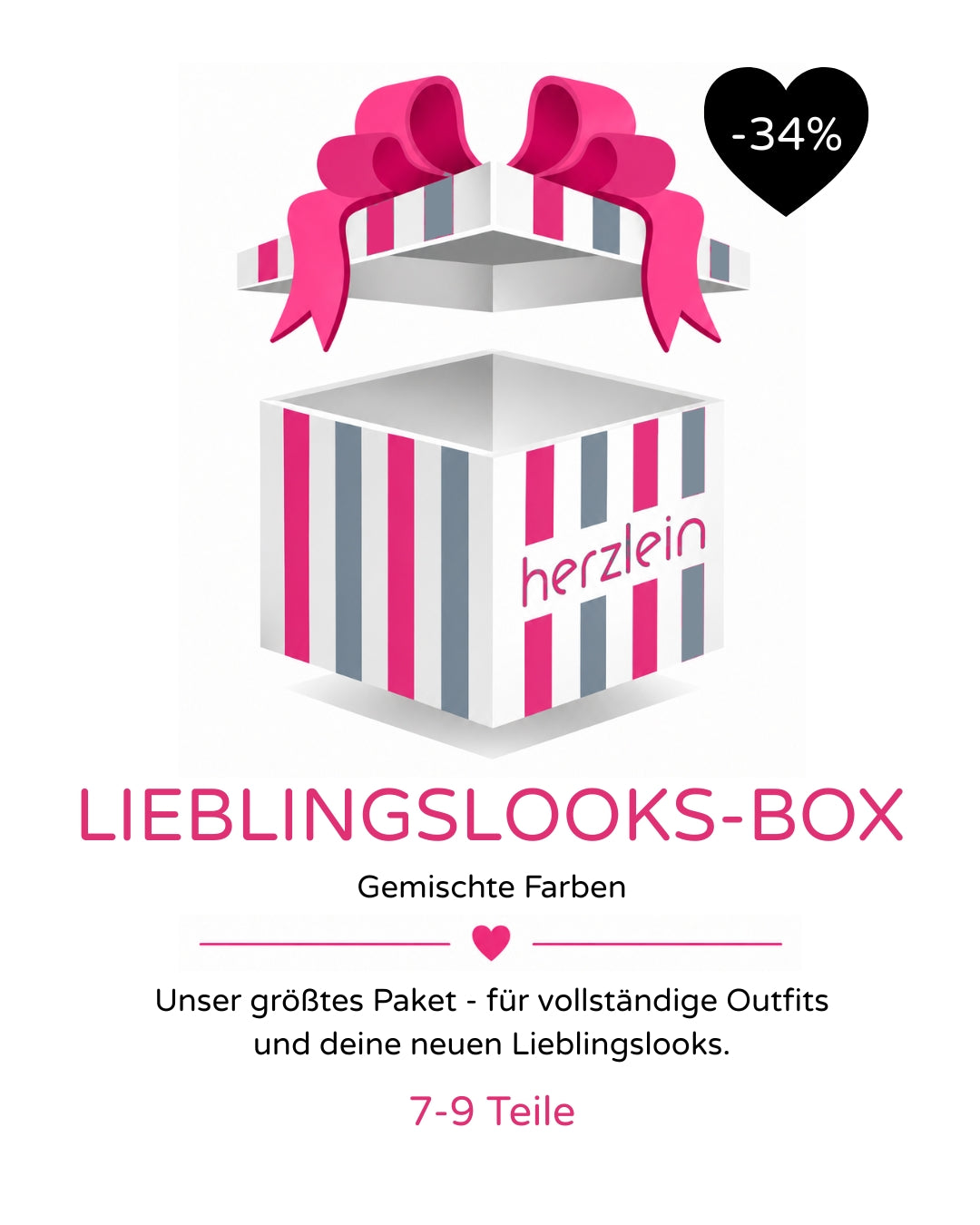 Lieblingslooks-Box - "Gemischte Farben" i.W.v. 300€