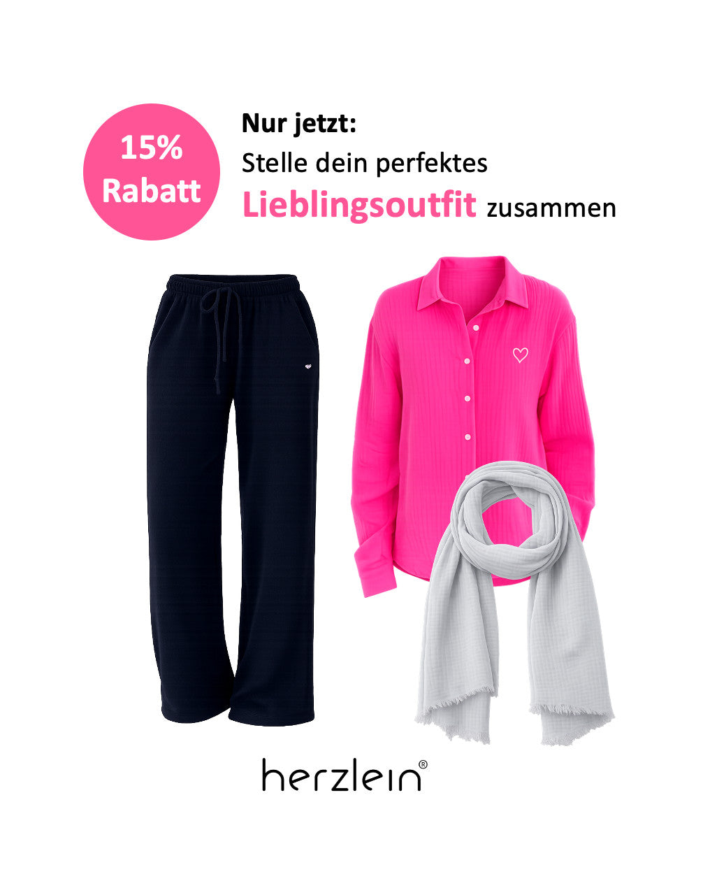 Herzlein Musselinliebe
