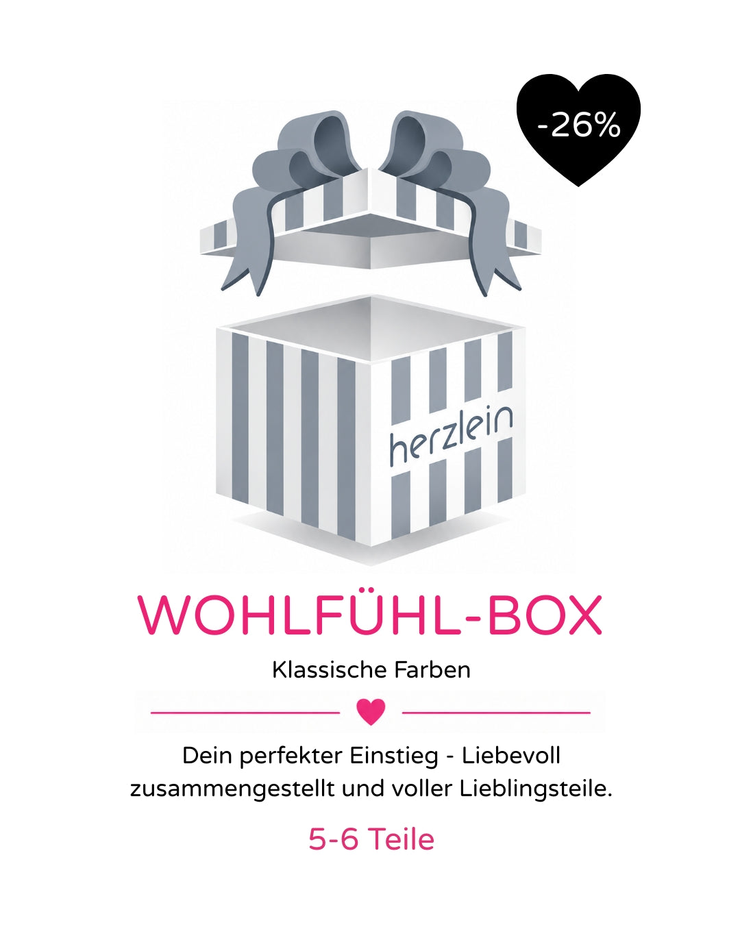 Wohlfühl-Box - "Klassiche Farben" i.W.v. 200€