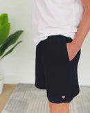 Herzlein® Musselin Shorts in Schwarz