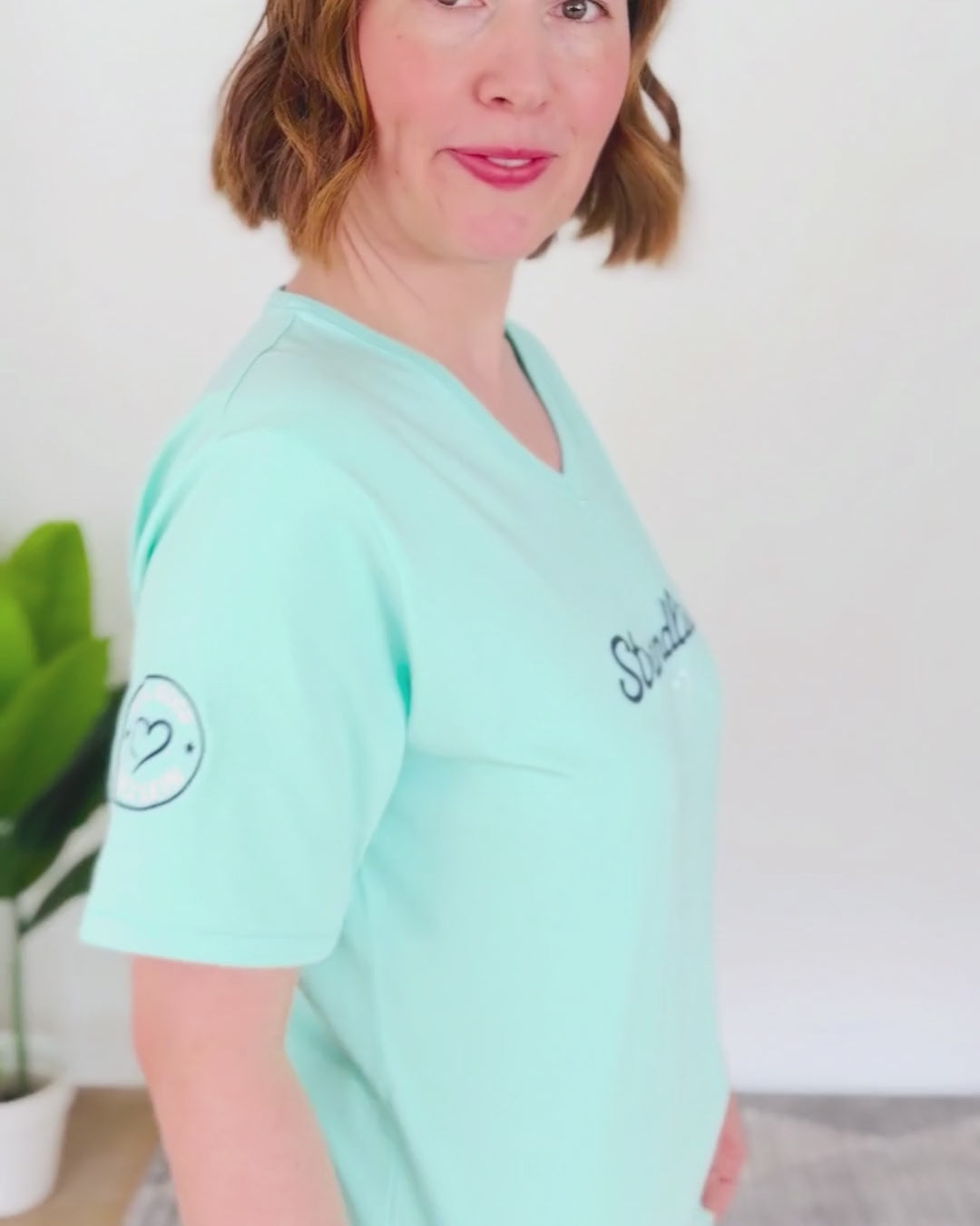  Herzlein® T-Shirt "Strandliebe" in Mint
