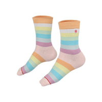 Herzlein® Ringelsocken, hochwertige Ringelsocken für Damen, bunte Damensocken