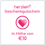 Herzlein® Geschenkgutschein i.H.v. €10