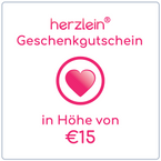 Herzlein® Geschenkgutschein i.H.v. €15