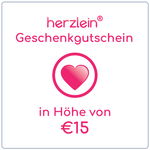 Herzlein® Geschenkgutschein i.H.v. €15