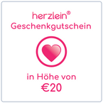 Herzlein® Geschenkgutschein i.H.v. €20