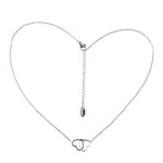 Herzlein® Halskettchen Halskette Kette mit Herz für Damen Frauen