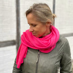 Herzlein® Kaschmir Schal Damenschal in Pink