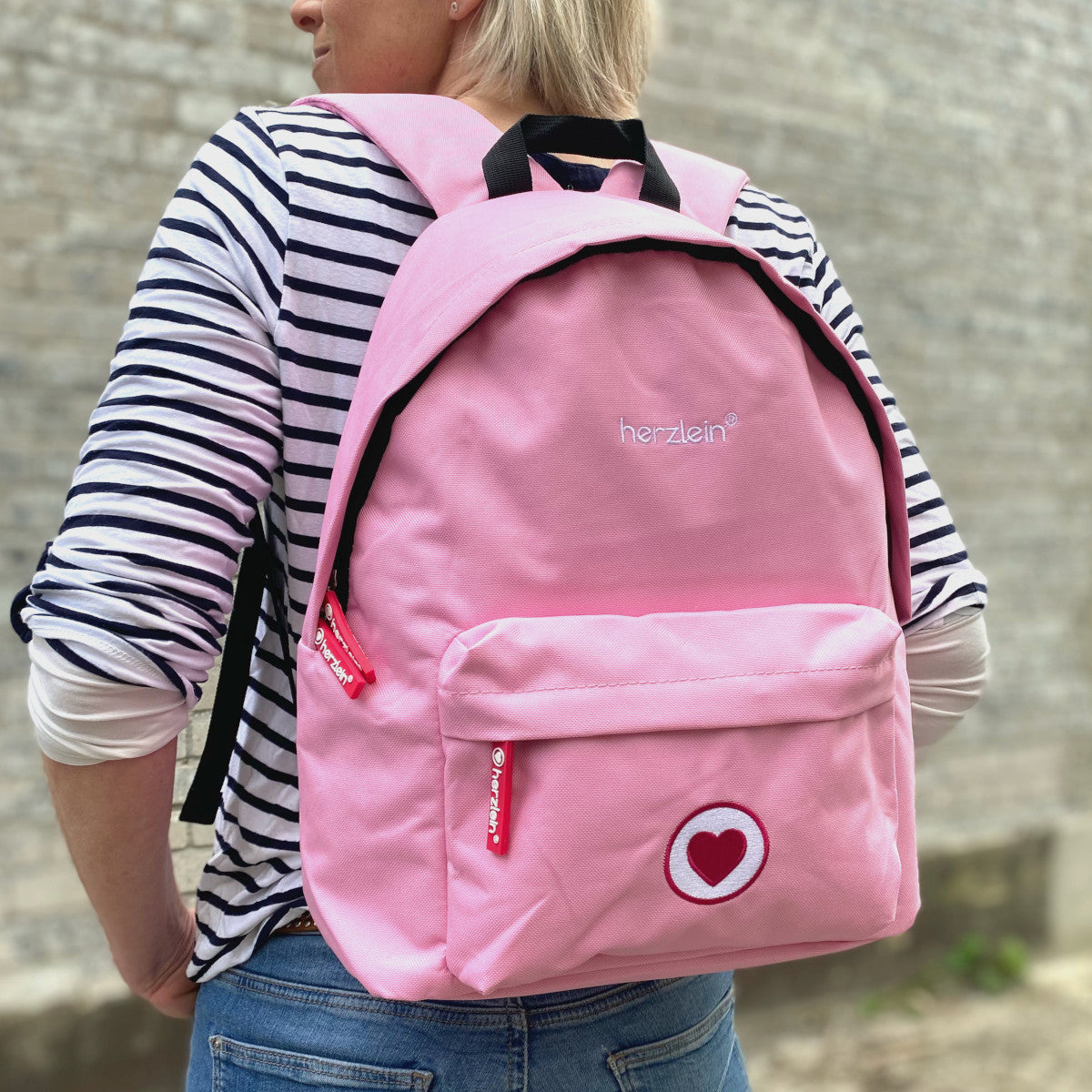 Herzlein® Rucksack in Rosa